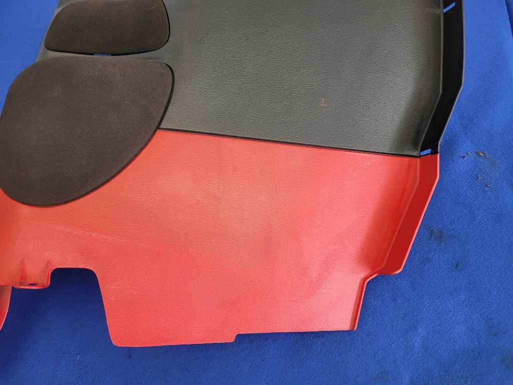 1994-1995 Ford Mustang GT Convertible Passenger Rear Quarter Trim Red 2631 - The Parts Farm