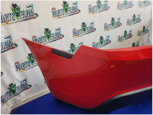 2014-2015 Chevrolet Camaro SS Rear Bumper Cover Park Assist Paint Red 2727