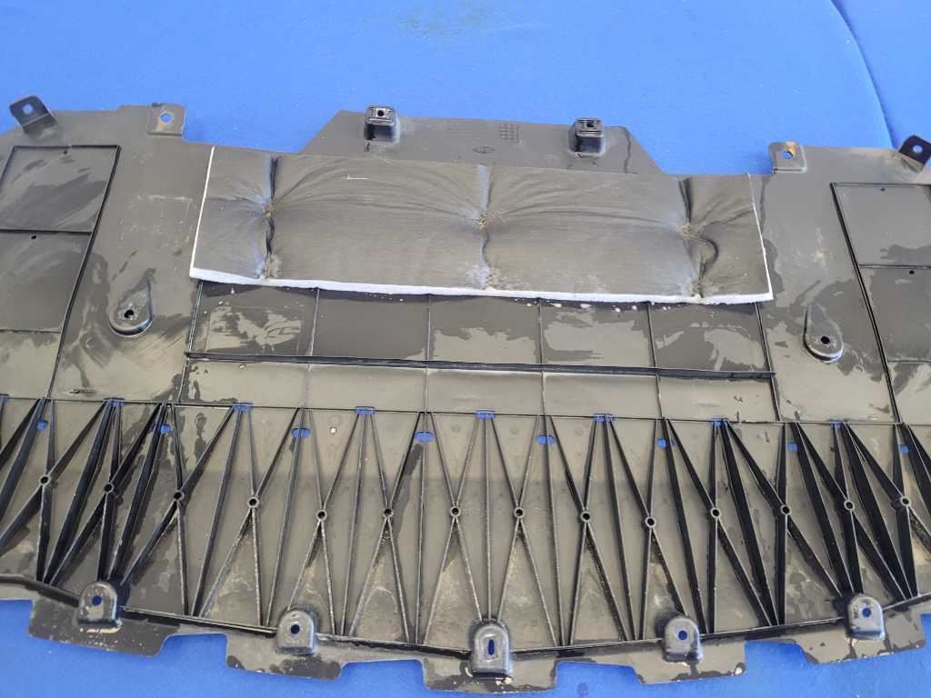 2018-2023 Ford Mustang GT S550 Front Lower Splash Shield Cover Trim Molding 2648 - The Parts Farm