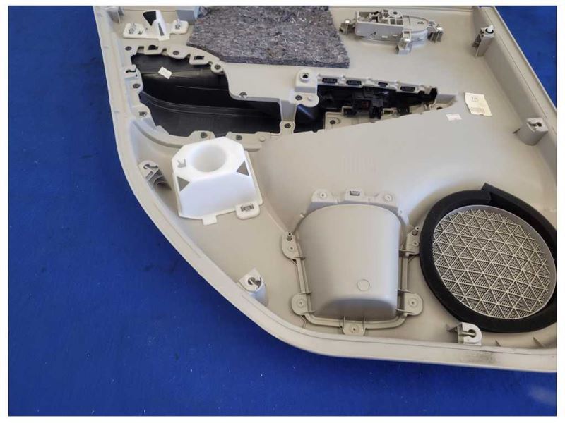 2011-2012 Nissan Leaf Passenger RH Rear Back Door Panel Interior Trim 1856 - The Parts Farm