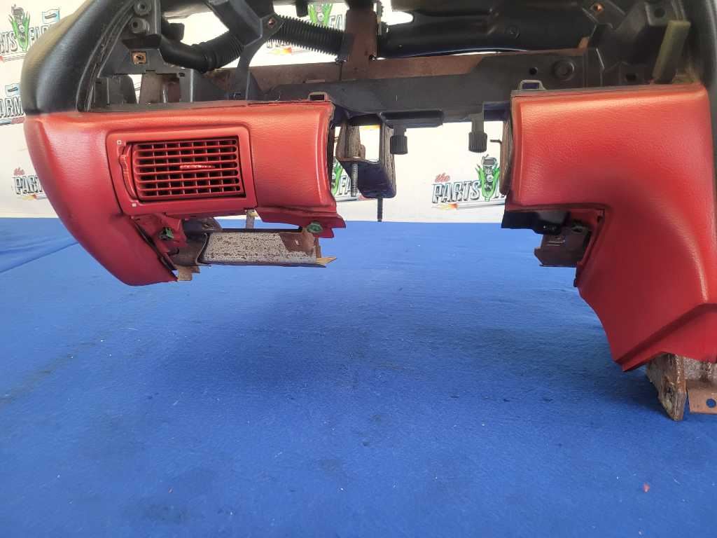 1994-1995 Ford Mustang GT 5.0L Dashboard Panel Cover Black Red 2631 - The Parts Farm