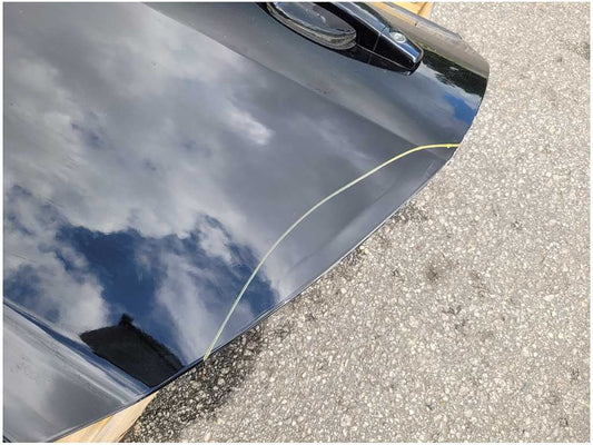 2010-2015 Chevrolet Camaro SS Coupe Driver Front Door Shell Paint Black 2886