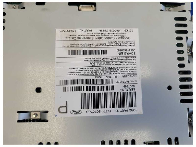 2015 Ford F150 Pickup Truck Info-GPS-TV Screen SYNC Dash 8.0" Screen 2617 - The Parts Farm