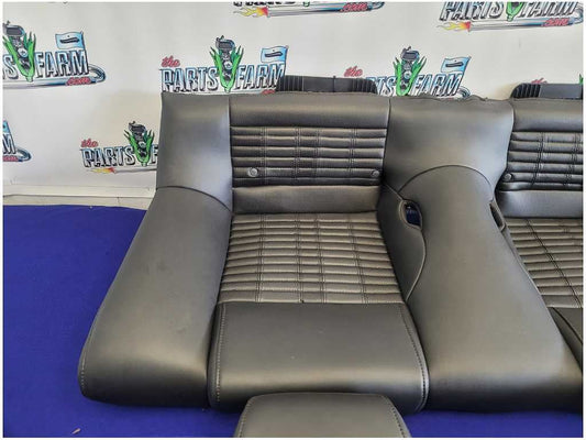 2011-2012 Ford Mustang Shelby GT500 Rear Coupe Seat Leather Upper Lower 2697