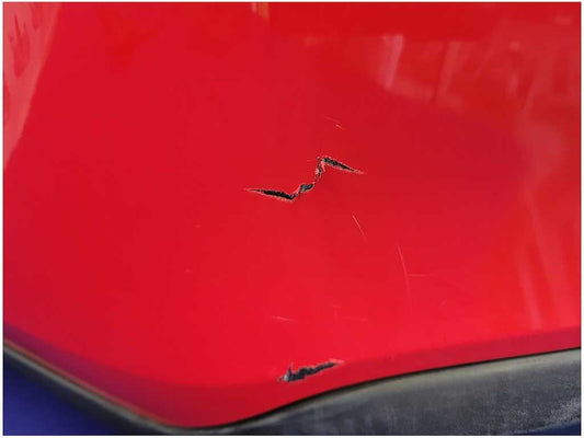 2010-2012 Ford Mustang Shelby GT500 Rear Bumper Cover *Read* Paint PQ 2710