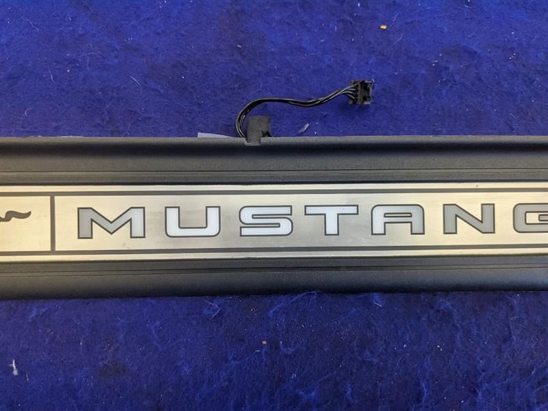 2015-2023 Ford Mustang GT S550 Pair Lighted Door Sill Plates Scuff 2227 - The Parts Farm