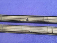 1994-1998 Ford Mustang GT 5.0 Convertible Pair Door Sill Scuff Plates Black 2406 - The Parts Farm