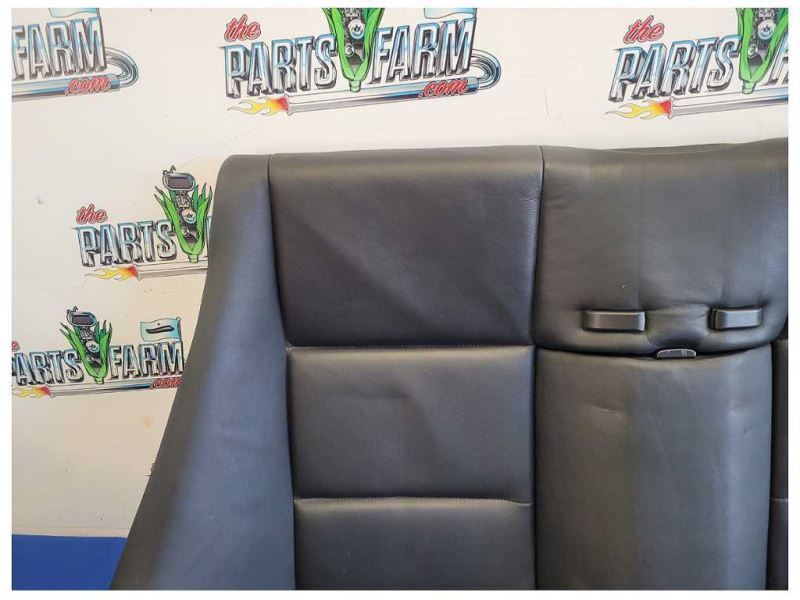2001-2006 BMW M3 Convertible Rear Back Seat Black Leather Upper Lower 2451 - The Parts Farm