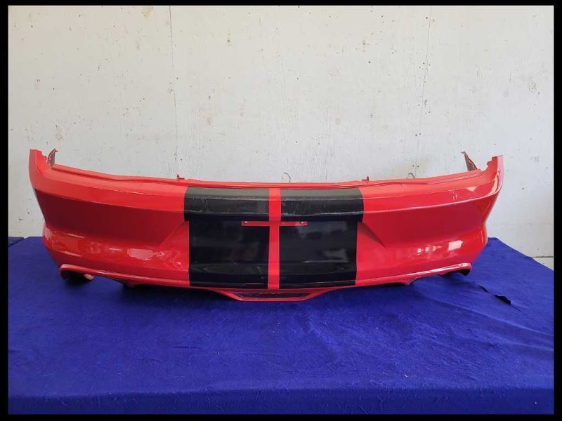 2015-2017 Ford Mustang GT S550 Rear Back Bumper Cover Valance Exhaust Paint PQ - The Parts Farm