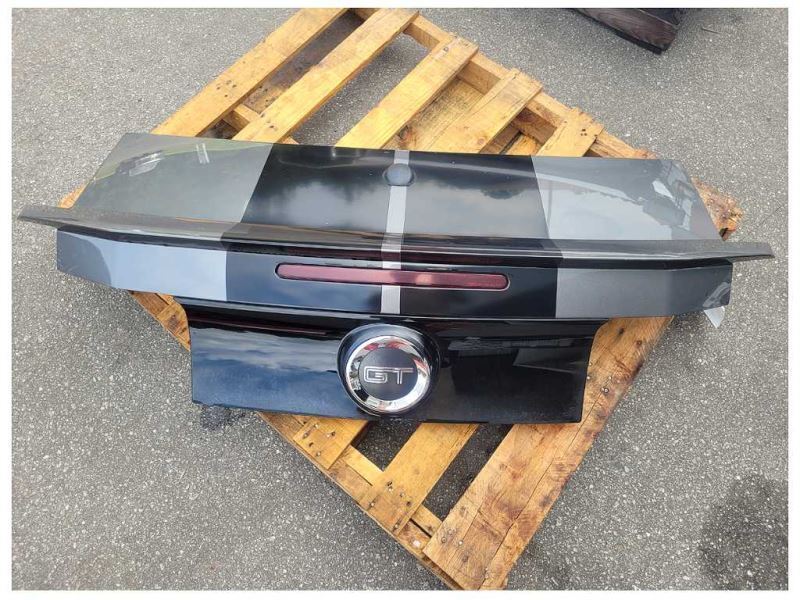 2013-2014 Ford Mustang GT Trunk Deck Lid Hatch Spoiler Convertible Paint UJ 2427 - The Parts Farm