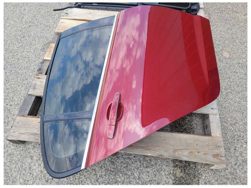 2008-2009 Pontiac G8 Sedan 6.0L V8 Passenger Rear Door Shell Paint Maroon 2529 - The Parts Farm