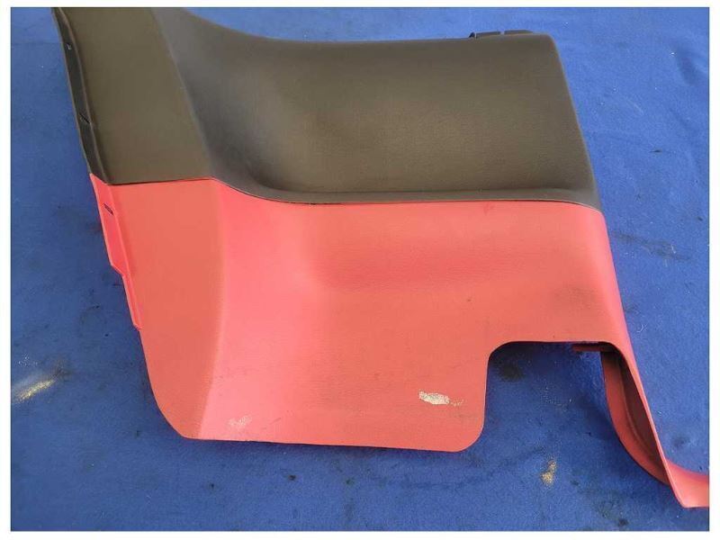 1994-1998 Ford Mustang GT Coupe Driver LH Rear Quarter Plastic Trim Red Black - The Parts Farm