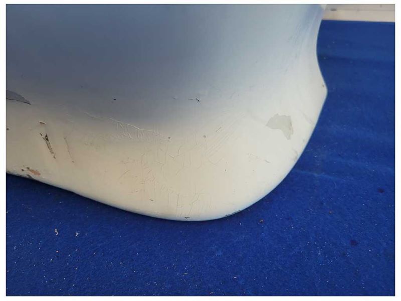 1987-1993 Ford Mustang GT 5.0L Rear Back Bumper Cover *Scuffs* Paint 9L 2298 - The Parts Farm
