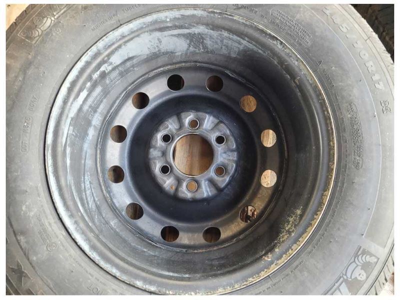 2015-2020 Ford F150 Pickup Truck Wheel 17x7.5 Steel 12 Holes Painted Spare 2358 - The Parts Farm