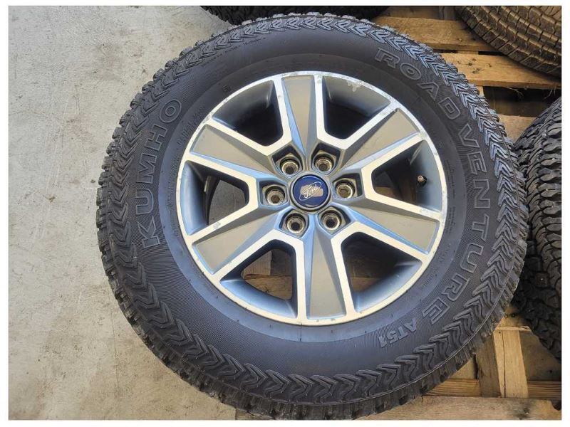 2015-2020 Ford F150 Pickup Truck Wheel 18x7.5 Painted 6 Spoke Silver Tire 2509 - The Parts Farm