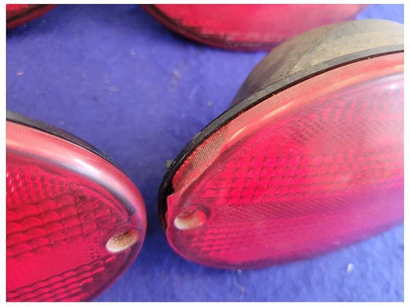 1997-2004 Chevrolet Corvette FRC Z06 C5 Tail Lights Rear Back Red Lamp 2082 - The Parts Farm