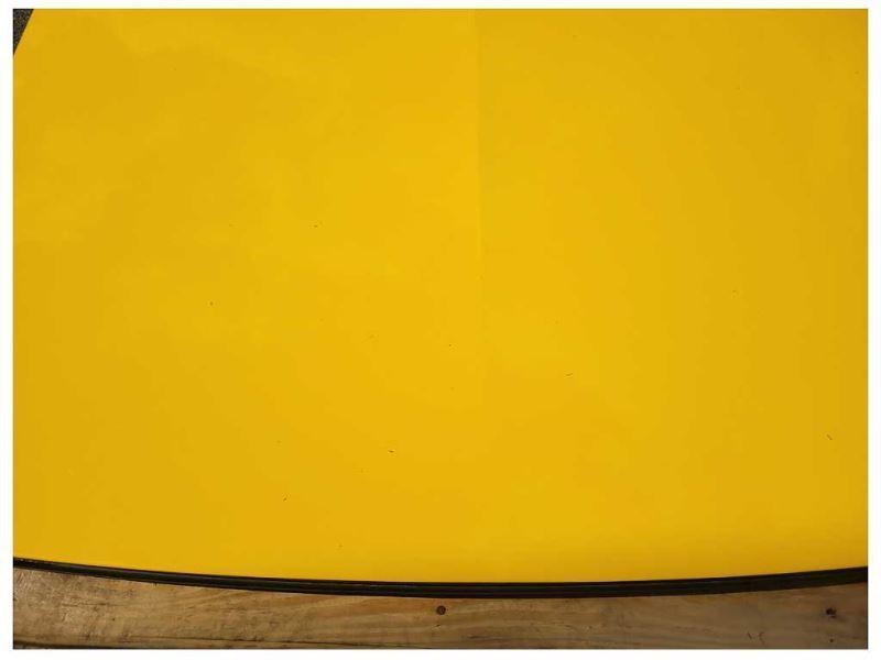 2003-2006 Chevrolet SSR Pickup Truck Rear Bed Cover Top Paint Yellow 2426 - The Parts Farm