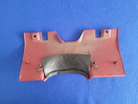 1987-1989 Ford Mustang GT LX Steering Column Cover Lower Knee Red 2298 - The Parts Farm