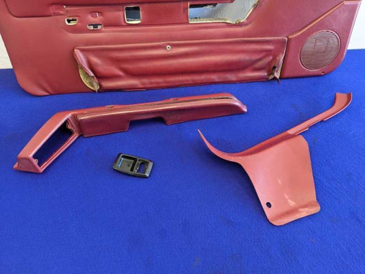 1991 Ford Mustang GT 5.0L Convertible Door Panel Arm Rest Pull Kick Panel OEM
