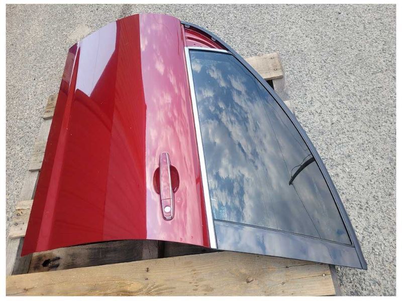 2008-2009 Pontiac G8 Sedan 6.0L V8 Driver Left Front Door Paint Maroon 2529 - The Parts Farm