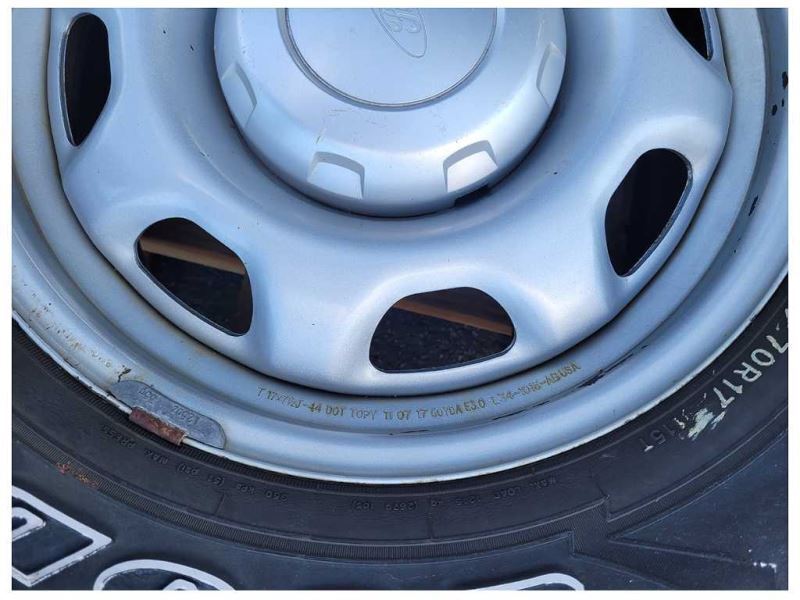 2015-2021 Ford F150 Pickup Truck Wheel 17x7.5 Painted Silver Tire 2251 - The Parts Farm