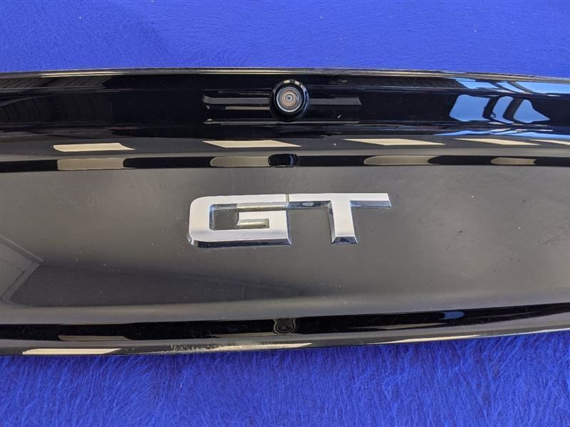 2015-2017 Ford Mustang GT Tail Finish Panel Black With Model Emblem OEM - The Parts Farm