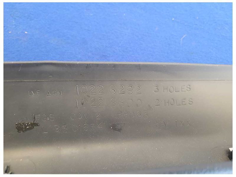 1993 Chevrolet Camaro Z28 Coupe Driver LH A Pillar Trim Black *Broke Tab* 2546 - The Parts Farm