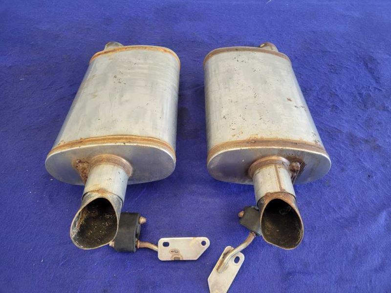 1999-2004 Ford Mustang Cobra SVT DOHC Pair Aftermarket Mufflers Exhaust 2276 - The Parts Farm