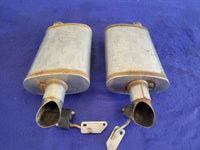 1999-2004 Ford Mustang Cobra SVT DOHC Pair Aftermarket Mufflers Exhaust 2276 - The Parts Farm