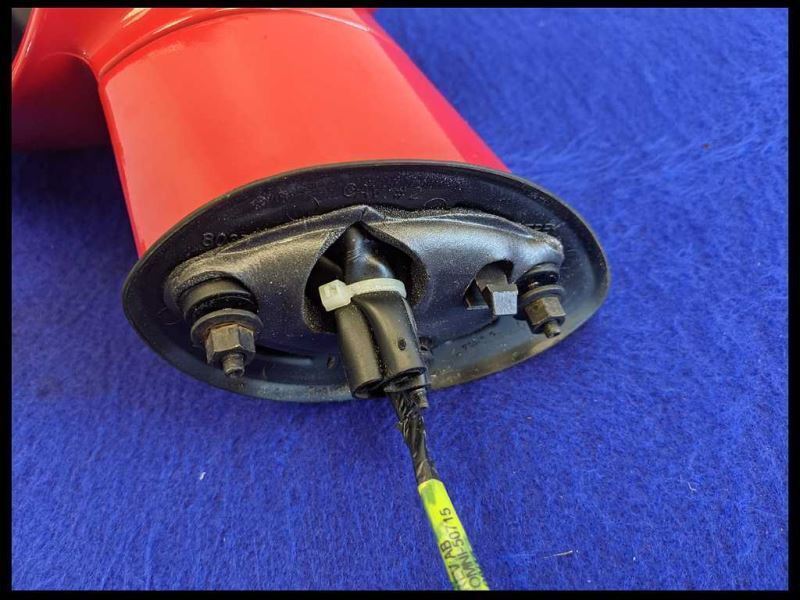 2015-2018 Dodge Challenger SRT-8 Scat Pack Driver Left LH Mirror Spot Heated Red - The Parts Farm