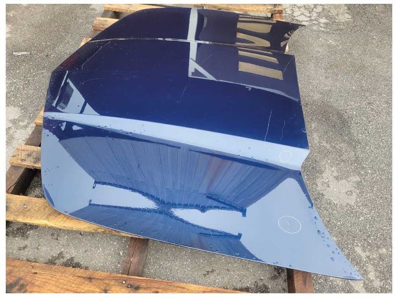 2010-2015 Chevrolet Camaro SS Hood Front Shell Bonnett Paint Blue 2588 - The Parts Farm