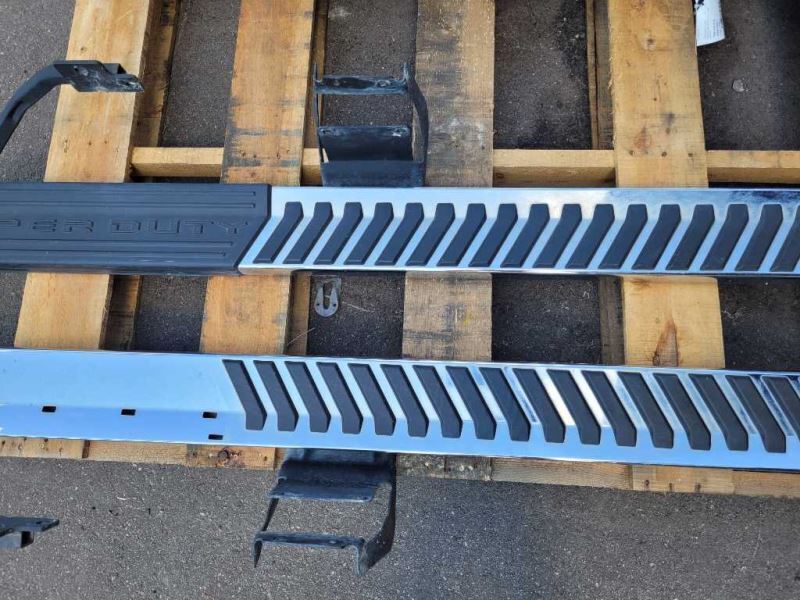 2017-2020 Ford F350 Pickup Truck Pair Running Boards Step Up Nerf Side Lift - The Parts Farm