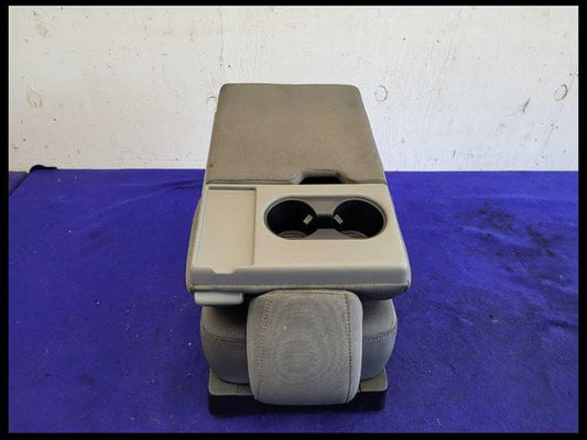2015-2020 Ford F150 4x4 Pickup Truck Front Seat Bench Center Split Gray Cloth