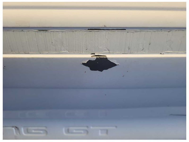 1987-1993 Ford Mustang GT 5.0L Rear Back Bumper Cover *Scuffs* Paint 9L 2298 - The Parts Farm
