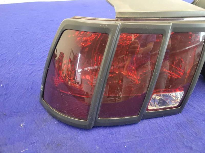 1999-2004 Ford Mustang Cobra SVT DOHC Pair Tinted Taillight Brake Lens Lamp 2312 - The Parts Farm