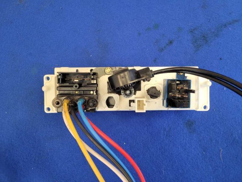 1994-2000 Ford Mustang GT Cobra HVAC Control Switch Panel Front Dash 2454 - The Parts Farm