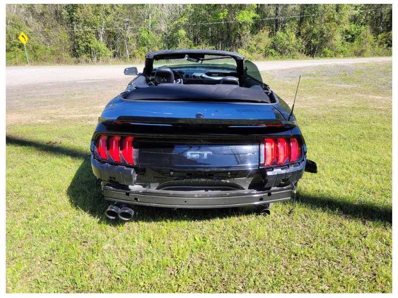 2018-2023 Ford Mustang GT S550 Convertible Rear Seatbelts Retractor Back 2543 - The Parts Farm