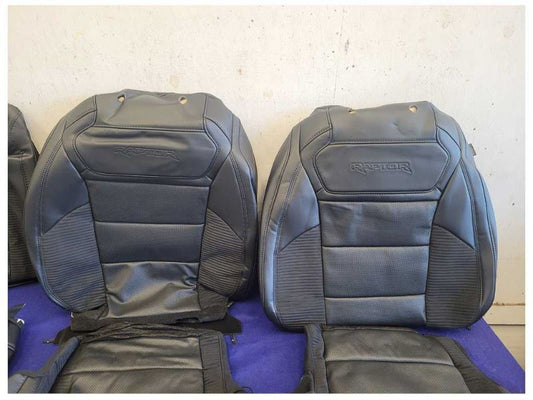 2021-2022 Ford F150 Raptor Pickup Truck Leather Seat Covers Front Back