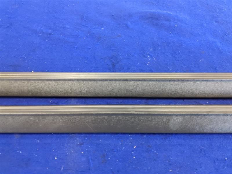 2003-2004 Ford Mustang Cobra SVT DOHC 4.6L Pair Door Sill Scuff Plates Black - The Parts Farm