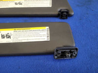 2010-2015 Chevrolet Camaro SS Pair Sun Visors Coupe No Sunroof 2462 - The Parts Farm