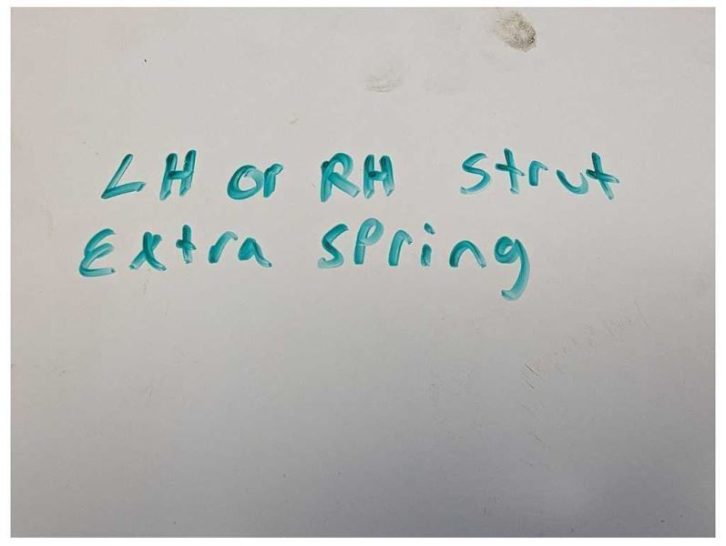 2015-2017 Ford Mustang GT S550 ST Suspension Front Strut Spring 2411 - The Parts Farm