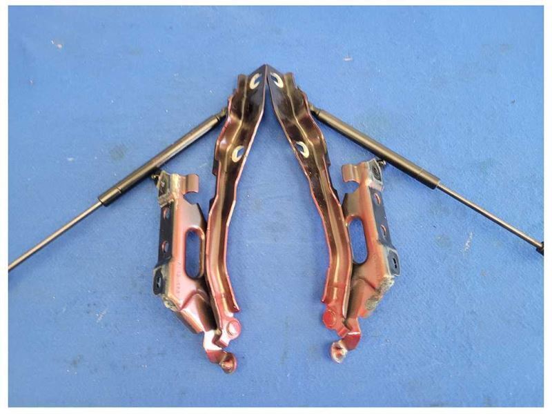 2018-2020 Ford F150 F-150 Roush Truck Front Hood Hinge Pair Paint RR 2612 - The Parts Farm