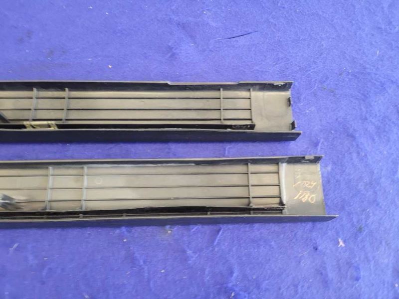 1994-1998 Ford Mustang GT 5.0 Convertible Pair Door Sill Scuff Plates Black 2406 - The Parts Farm