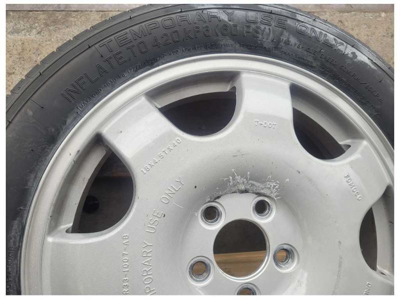 2011-2014 Ford Mustang GT Wheel 18" Aluminum Compact Spare Tim Rim 2405 - The Parts Farm