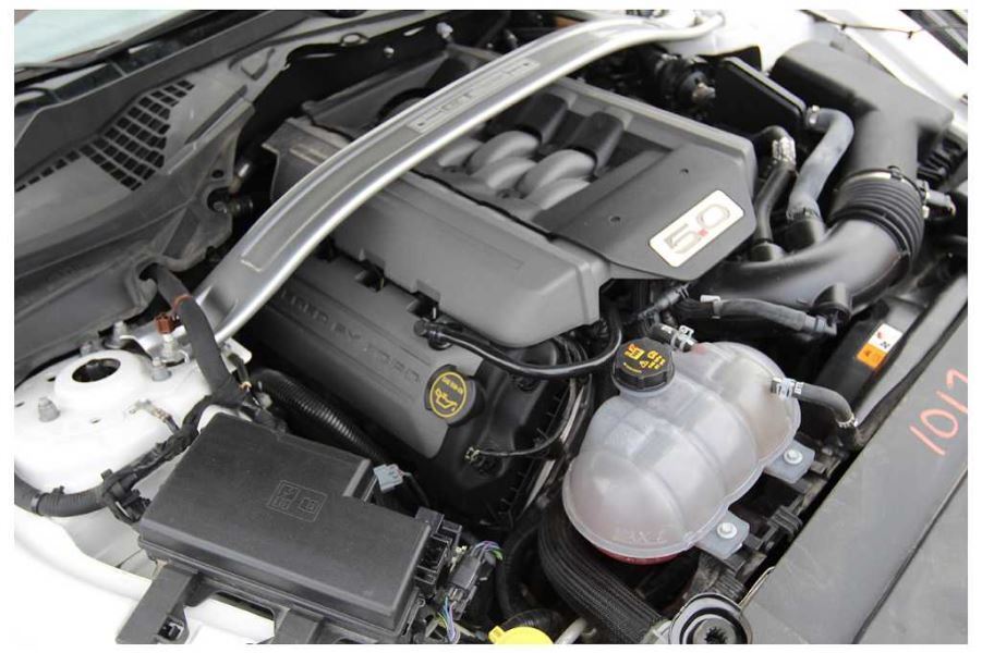 2015 2016 2017 Ford Mustang GT Upper Radiator Cover Shroud Sight Shield - The Parts Farm