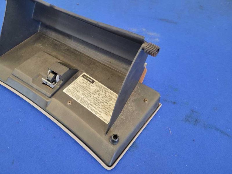 1994-1995 Ford Mustang GT 5.0L Front Glove Box Passenger Dash Gray 2454 - The Parts Farm