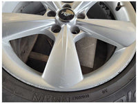 2013-2014 Ford Mustang GT S197 Wheel 18x8 Silver 5 Spoke Painted Tire - The Parts Farm
