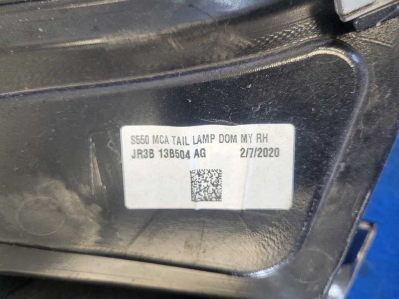 2018-2023 Ford Mustang GT S550 Passenger Right Taillight Lamp Brake Lens 2185 - The Parts Farm