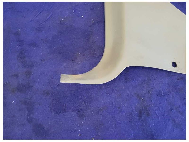 1987-1990 Ford Mustang Mclaren ASC Convertible Driver Lower Kick Panel 1964 - The Parts Farm