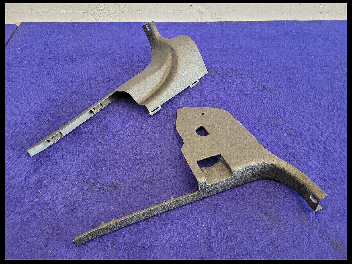 2011-2014 Ford Mustang Driver Passenger Kick Panels Front Cowl Trim Molding OEM - The Parts Farm